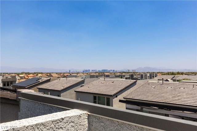 8144 Monsoon Bay St, Las Vegas, NV 89113 - exterior view of a mountain backdrop and a tile roof