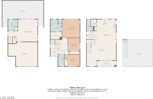8144 Monsoon Bay St, Las Vegas, NV 89113 - view of floor plan / room layout