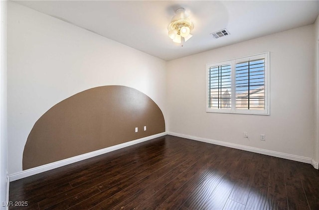 4130 Neighborly Ct, North Las Vegas, NV 89032 - unfurnished room featuring wood-type flooring and a ceiling fan
