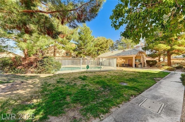 1600 N Torrey Pines Dr Unit 202, Las Vegas, NV 89108 - view of yard featuring a patio