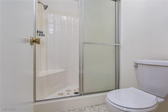 2157 Mccoig Ave, Las Vegas, NV 89119 - full bath featuring toilet and a stall shower
