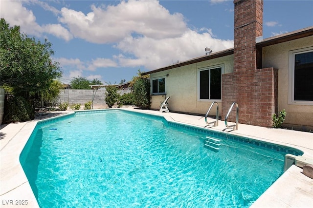 2157 Mccoig Ave, Las Vegas, NV 89119 - view of pool featuring a fenced backyard and a patio