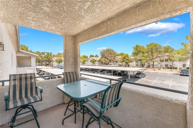 5259 Caspian Springs Dr Unit 204, Las Vegas, NV 89120 - patio / terrace with a residential view