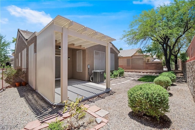2118 High Mesa Dr, Henderson, NV 89012 - rear view of house featuring a patio area and a pergola