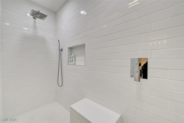 2095 Mohigan Way, Las Vegas, NV 89169 - full bathroom with a tile shower