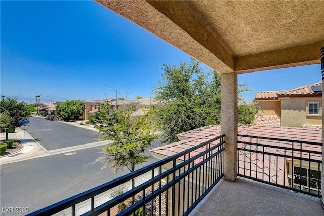 7024 Geese Gathering St, North Las Vegas, NV 89084 - balcony featuring a residential view