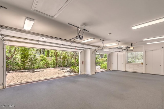 8021 Obannon Dr, Las Vegas, NV 89117 - garage featuring a garage door opener