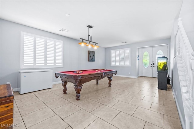 1141 Brent Park Ct, Henderson, NV 89002 - game room featuring billiards and light tile patterned floors