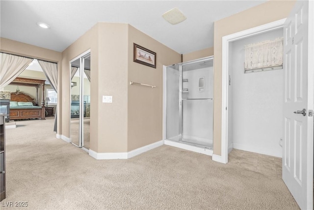 1141 Brent Park Ct, Henderson, NV 89002 - hallway with carpet floors and recessed lighting