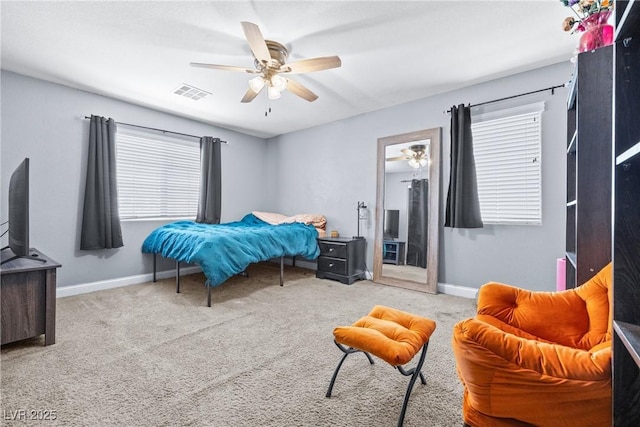 1141 Brent Park Ct, Henderson, NV 89002 - bedroom with carpet and a ceiling fan