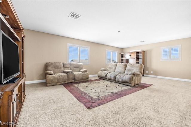 1141 Brent Park Ct, Henderson, NV 89002 - living area featuring carpet floors and baseboards