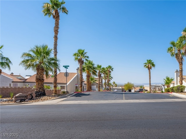 2214 Pebble Creek Ln, Laughlin, NV 89029 - view of asphalt street featuring curbs and a residential view