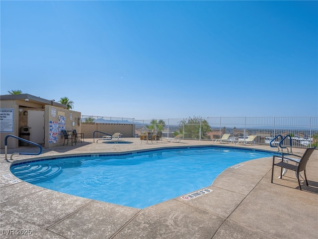 2214 Pebble Creek Ln, Laughlin, NV 89029 - community pool with a patio area