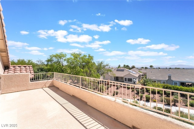 1016 Eaglewood Dr, Las Vegas, NV 89144 - balcony with a residential view