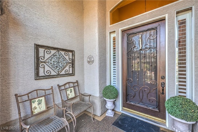 56 Ancient Hills Ln, Henderson, NV 89074 - view of exterior entry featuring stucco siding