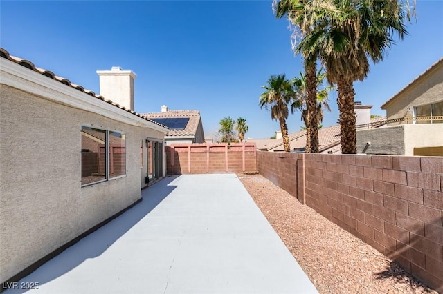 1844 Grand Prairie Ave, North Las Vegas, NV 89032 - fenced backyard featuring a patio area