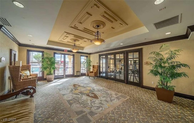 2455 W Serene Ave Unit 620, Las Vegas, NV 89123 - lobby featuring crown molding