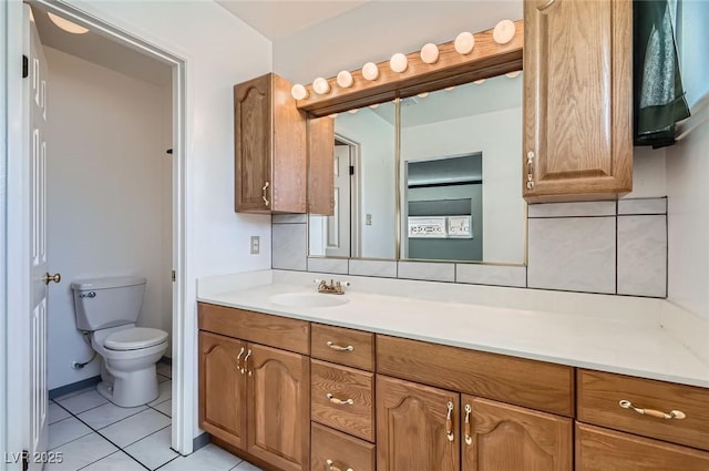 7704 Peacock Ave, Las Vegas, NV 89145 - bathroom with vanity and tile patterned floors