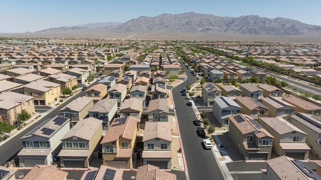 7212 Sunray Point St, North Las Vegas, NV 89084 - aerial view of residential area with mountains