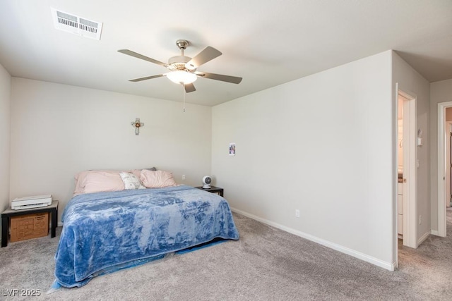 7212 Sunray Point St, North Las Vegas, NV 89084 - bedroom featuring carpet and ceiling fan