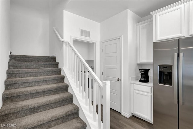 7226 N Decatur Blvd Unit 4, Las Vegas, NV 89131 - stairs featuring wood finished floors