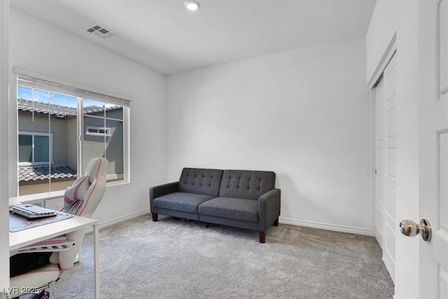 7226 N Decatur Blvd Unit 4, Las Vegas, NV 89131 - carpeted office featuring baseboards and recessed lighting