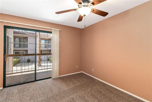 1948 Las Palmas Ln Unit 277, Laughlin, NV 89029 - unfurnished room featuring carpet floors and ceiling fan