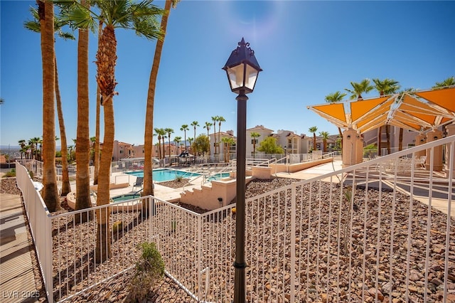 1948 Las Palmas Ln Unit 277, Laughlin, NV 89029 - view of yard featuring a patio and a community pool