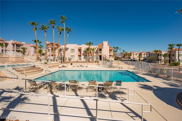 1948 Las Palmas Ln Unit 277, Laughlin, NV 89029 - community pool with a residential view and a patio