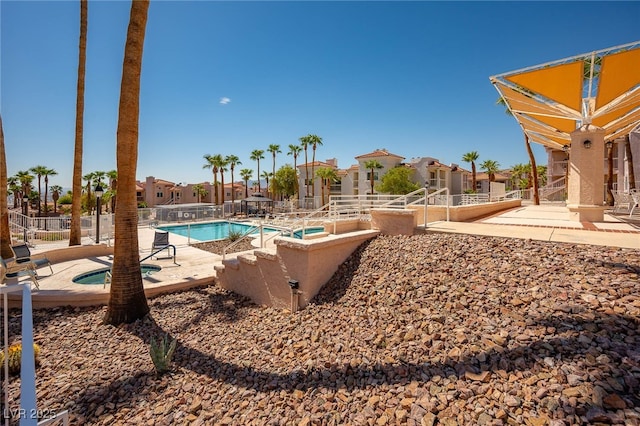 1948 Las Palmas Ln Unit 277, Laughlin, NV 89029 - community pool featuring a patio area and a residential view