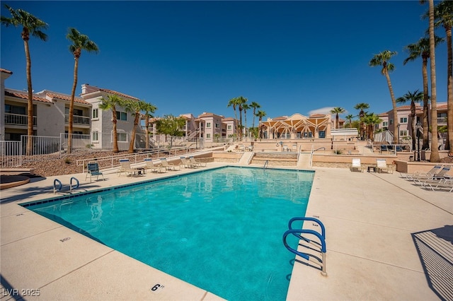 1948 Las Palmas Ln Unit 277, Laughlin, NV 89029 - community pool with a residential view and a patio area
