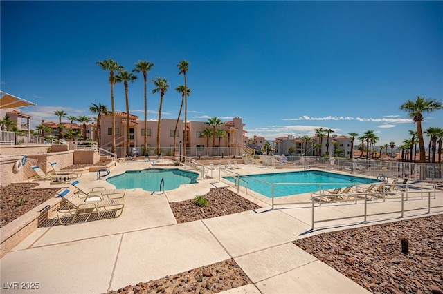 1948 Las Palmas Ln Unit 277, Laughlin, NV 89029 - community pool with a residential view and a patio