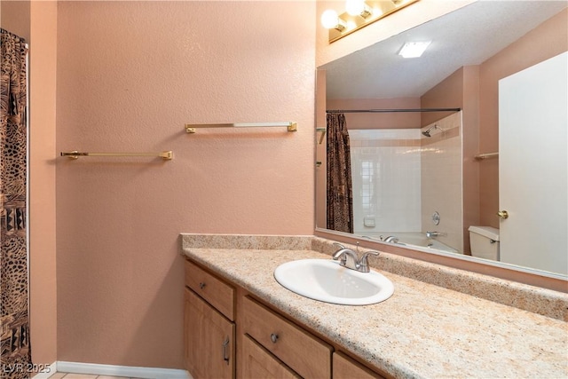1948 Las Palmas Ln Unit 277, Laughlin, NV 89029 - full bathroom featuring vanity and shower / bath combination with curtain