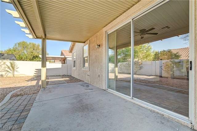 10612 Primrose Arbor Ave, Las Vegas, NV 89144 - fenced backyard with a patio area