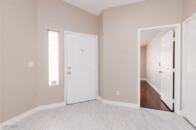 757 Roddenberry Ave, Las Vegas, NV 89123 - entrance foyer with light marble finish flooring and baseboards