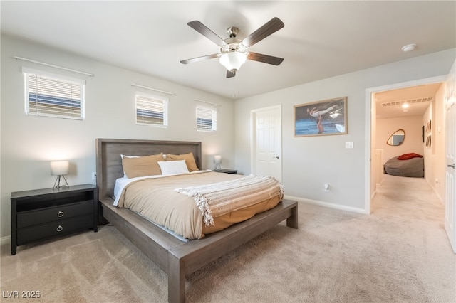 9237 Brayden Bay St, Las Vegas, NV 89178 - bedroom featuring carpet flooring and ceiling fan