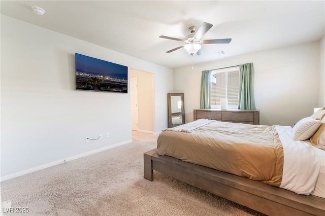 9237 Brayden Bay St, Las Vegas, NV 89178 - carpeted bedroom with baseboards and ceiling fan