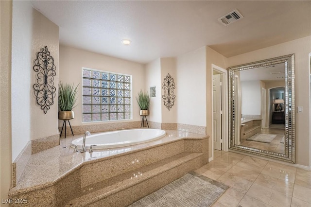 8929 Glenistar Gate Ave, Las Vegas, NV 89143 - full bath with a garden tub
