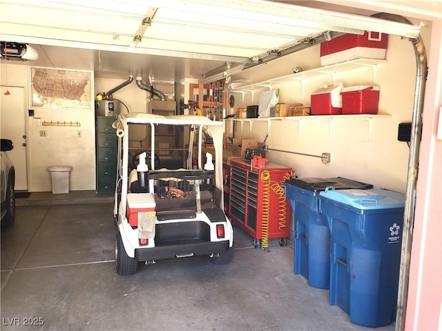4816 Fiesta Lakes St, Las Vegas, NV 89130 - garage with a garage door opener