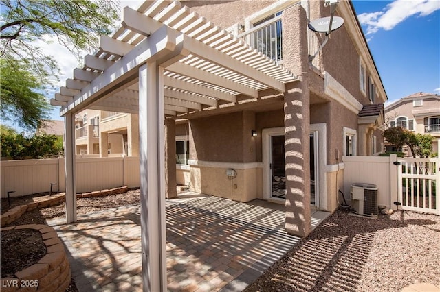 1155 Heavenly Harvest Pl Unit 3, Henderson, NV 89002 - view of patio with a pergola