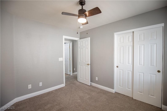 1155 Heavenly Harvest Pl Unit 3, Henderson, NV 89002 - unfurnished bedroom featuring carpet flooring, a closet, and a ceiling fan