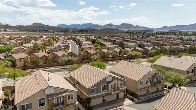 1155 Heavenly Harvest Pl Unit 3, Henderson, NV 89002 - aerial view of residential area featuring mountains