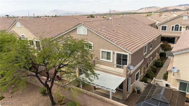 1155 Heavenly Harvest Pl Unit 3, Henderson, NV 89002 - view from above of property featuring a mountainous background