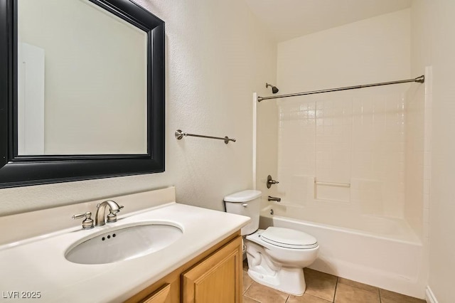 193 Lynbrook St, Henderson, NV 89012 - full bathroom featuring vanity, tile patterned floors, and washtub / shower combination