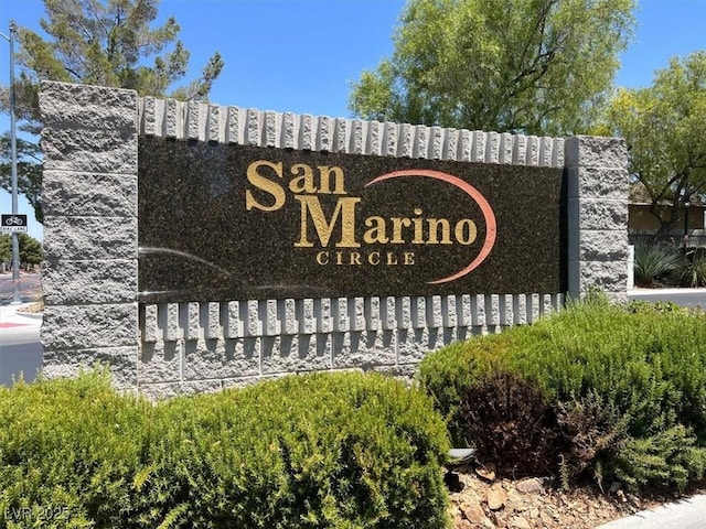 7816 Red Leaf Dr, Las Vegas, NV 89131 - view of community / neighborhood sign