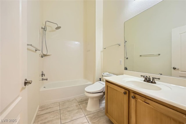 8805 Jeffreys St Unit 1089, Las Vegas, NV 89123 - bathroom featuring vanity, washtub / shower combination, and tile patterned floors
