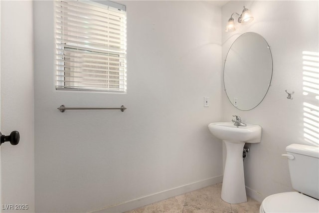 520 Ivy Spring St, Las Vegas, NV 89138 - half bathroom with toilet and tile patterned flooring