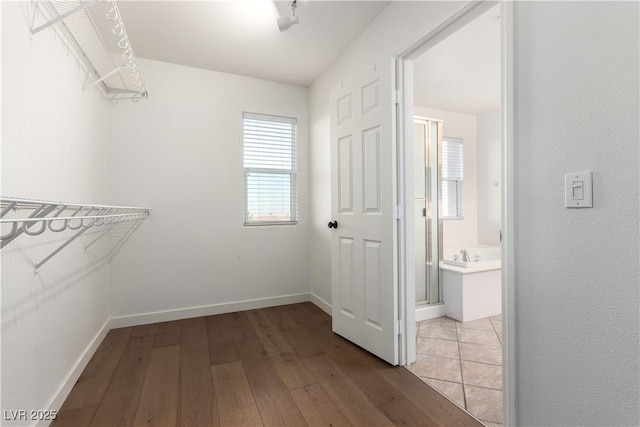 520 Ivy Spring St, Las Vegas, NV 89138 - spacious closet with light wood-type flooring