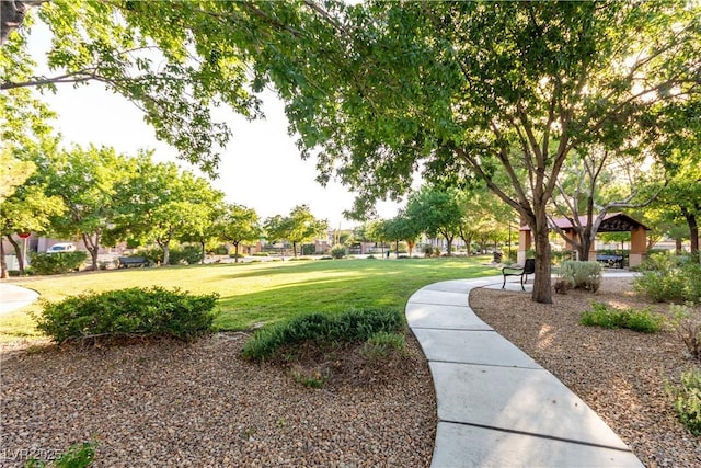 520 Ivy Spring St, Las Vegas, NV 89138 - surrounding community featuring a gazebo and a lawn