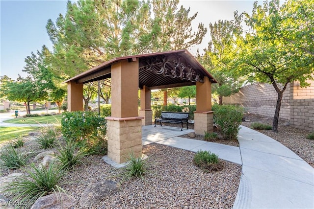 520 Ivy Spring St, Las Vegas, NV 89138 - surrounding community with a gazebo
